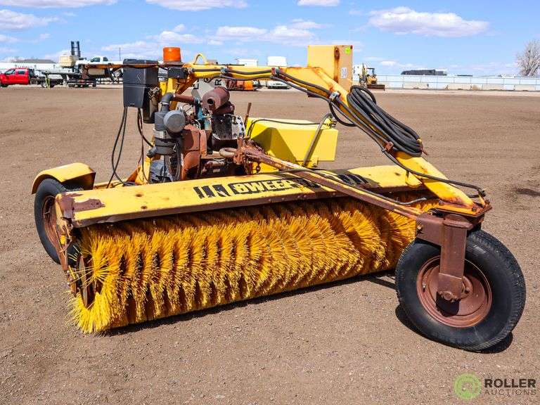 Sweepster P108P3PIN 9' Tow Behind Angle Sweeper Roller Auctions