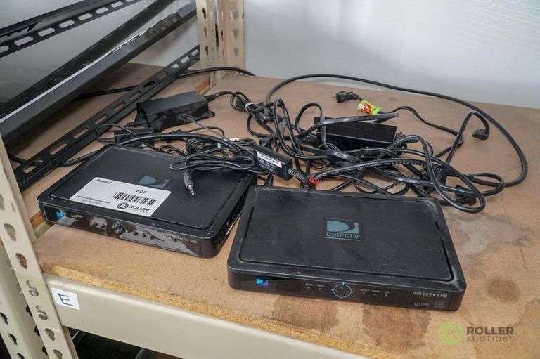 (2) DirecTV H25 Satellite Boxes Roller Auctions