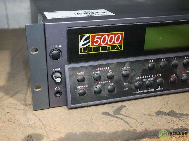 EMU 68484MB E5000 Ultra Rack Mount Sampler Roller Auctions