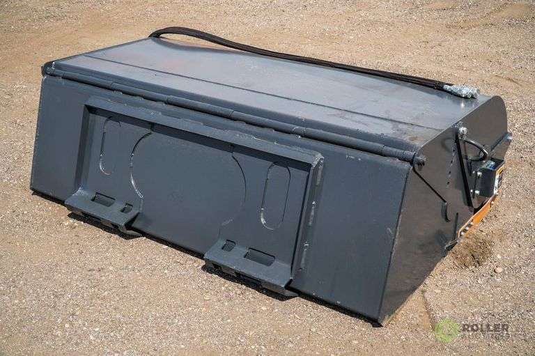 New Wolverine 72in Sweeper Attachment To Fit Skid Steer Loader Roller Auction