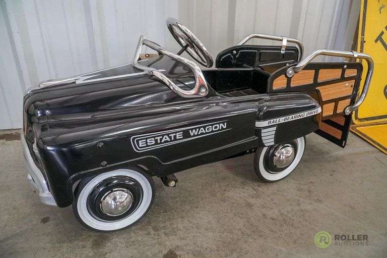 Estate Wagon Pedal Car, Older Reproduction Roller Auctions