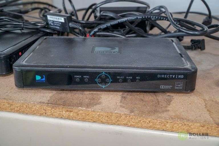 (2) DirecTV H25 Satellite Boxes Roller Auctions
