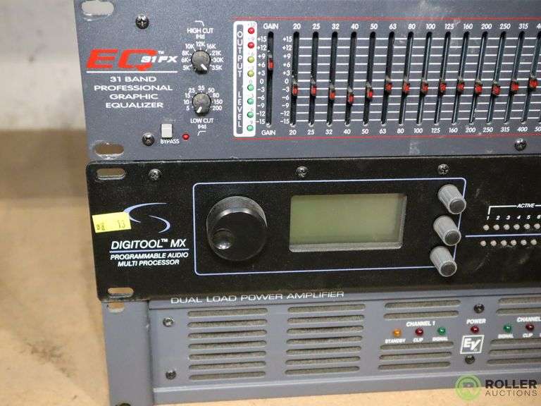 Rack Mount Equipment; Peavey EQ31FX 31 Band Graphic Equalizer