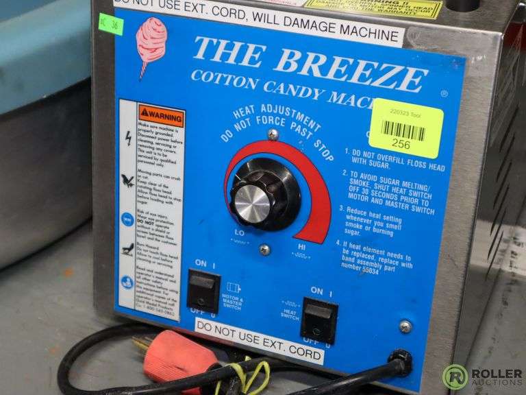 Gold Medal 3030 The Breeze Cotton Candy Machine Roller Auctions