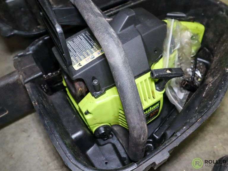 Poulan 2075 Chainsaw, 16", Gas Roller Auctions