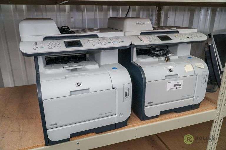 (2) Hp Color LaserJet CM2320FXI MFP Printers - Roller Auctions