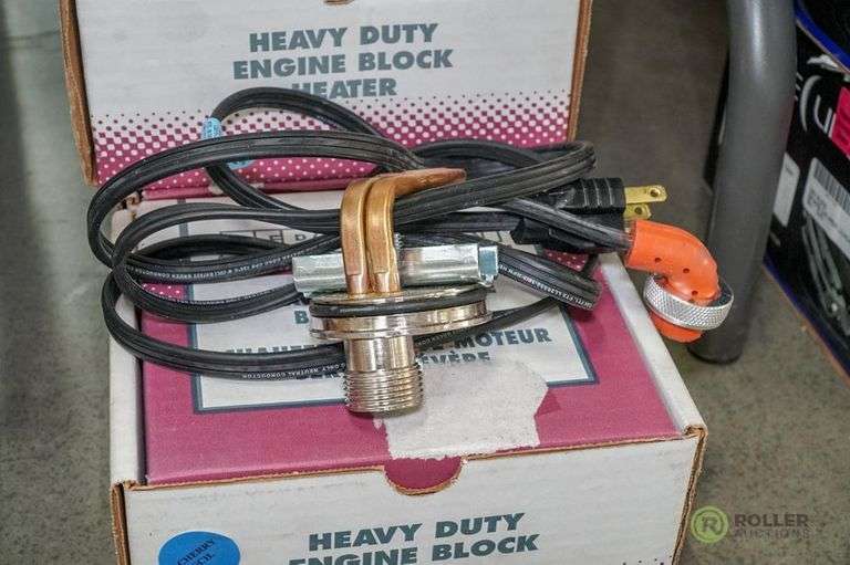 (4) Zero Start Engine Block Heaters Roller Auctions