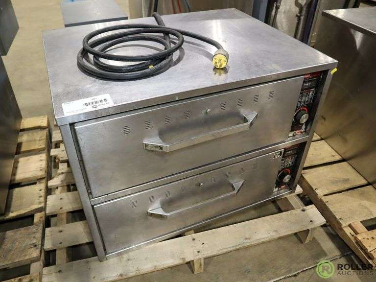 Hatco HDW2 2Drawer Warming Drawer Roller Auctions
