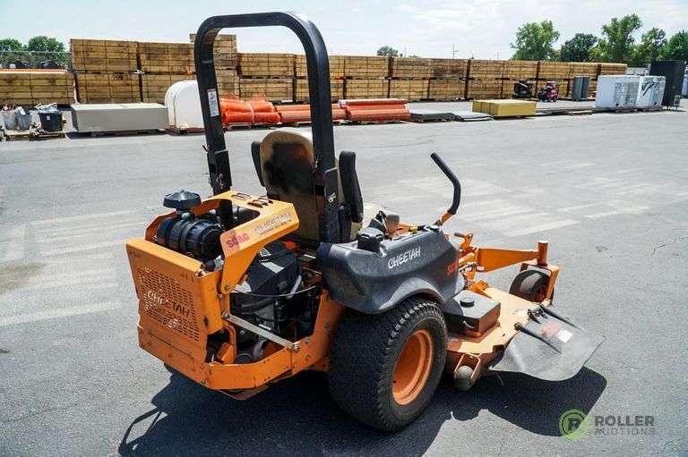Scag Cheetah Commercial RideOn Mower, Kohler Gas Engine, 72in Cut
