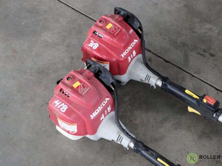 (2) Honda HHT25S String Trimmers, Gas Roller Auctions