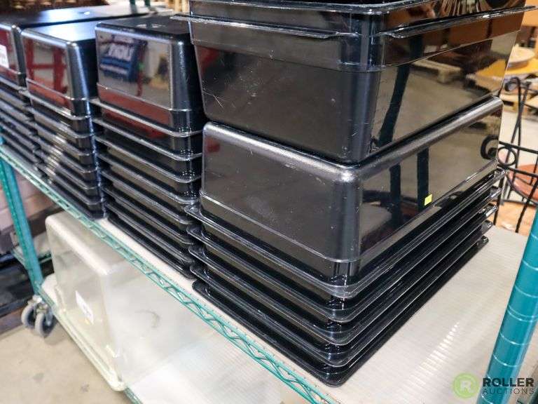 Shelf of Plastic Inserts Roller Auctions