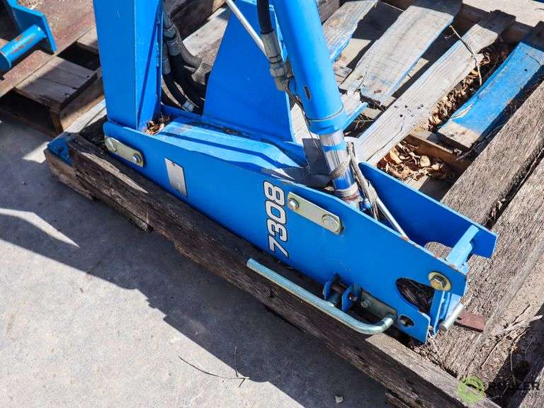 New Holland 7308 Loader Attachment, 68” Bucket Roller Auctions
