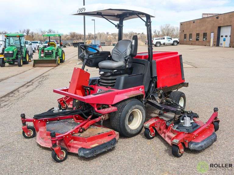 2014 Toro Groundsmaster 4000D 4WD RideOn Wide Area Mower Roller Auctions