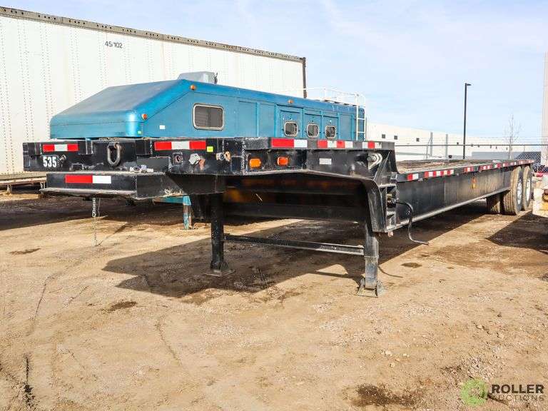 1971 Lufkin T/A Step Deck Trailer Roller Auctions