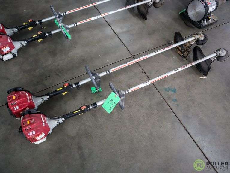 (2) Honda HHT25S String Trimmers, Gas Roller Auctions
