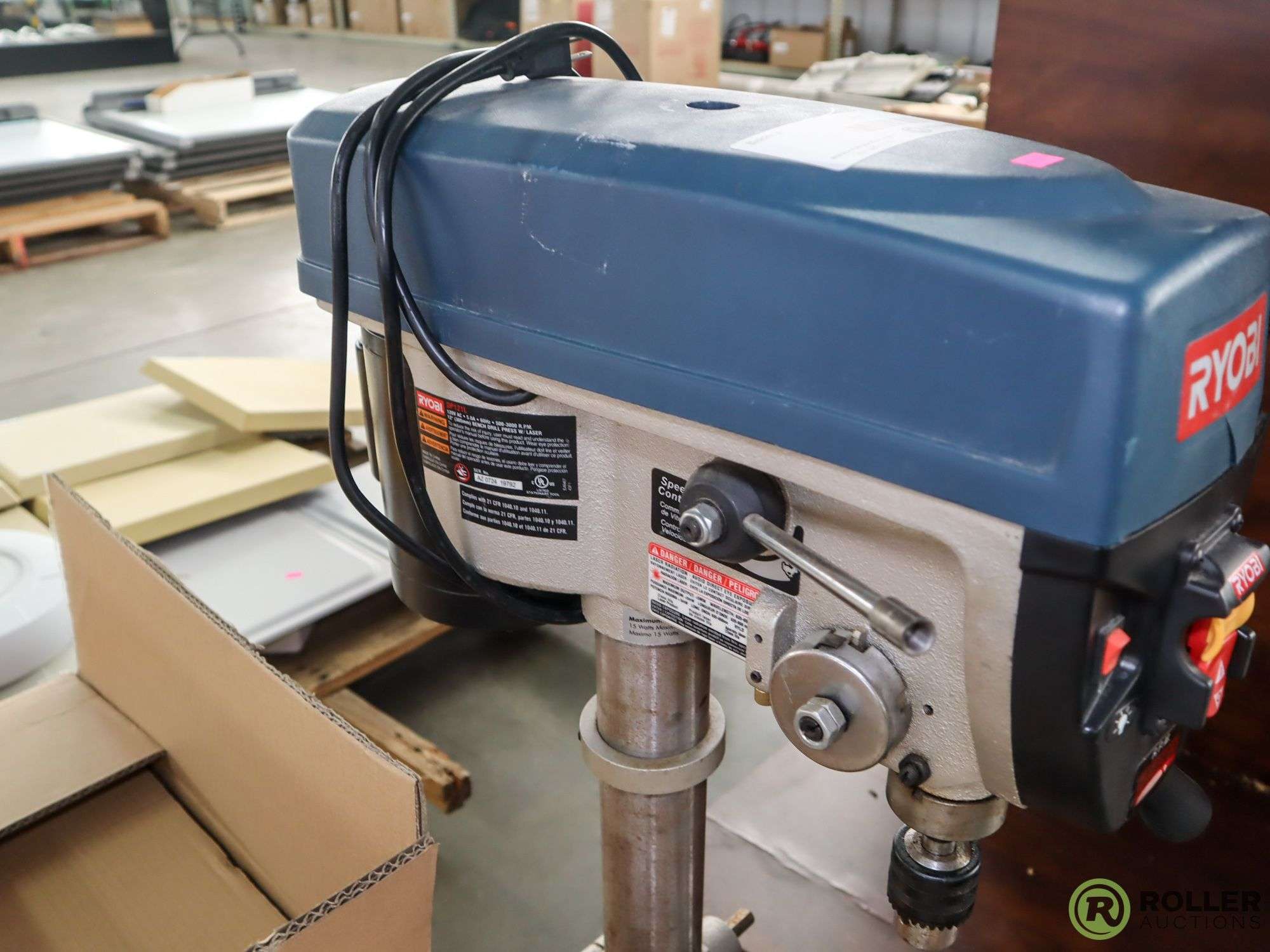 Luffy P 041 RYOBI 12-inch Drill Press With Exactline Laser The