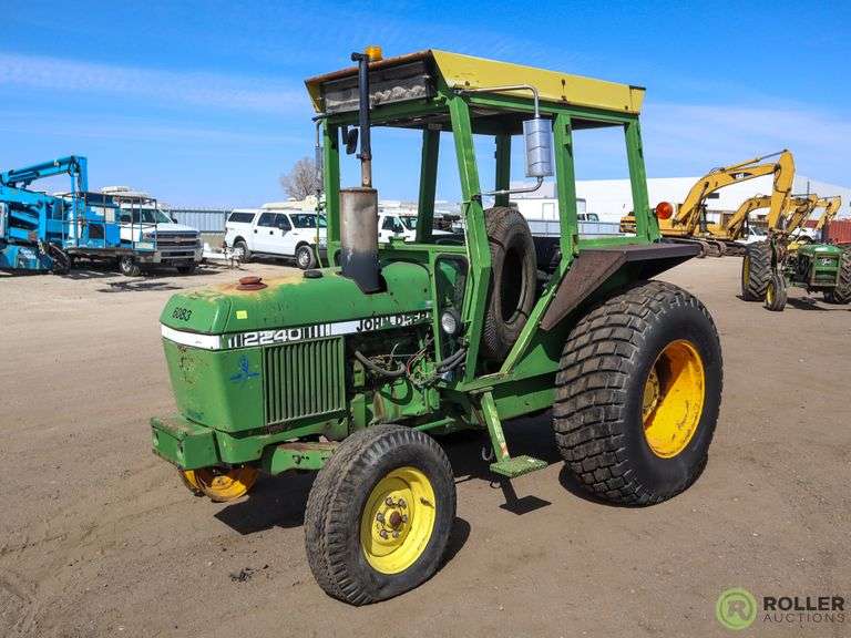 John Deere 2240 Tractor Roller Auctions