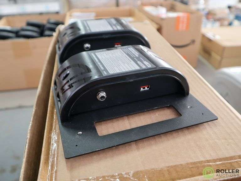 (3) Axon 7400 6Bay Docking Stations Roller Auctions