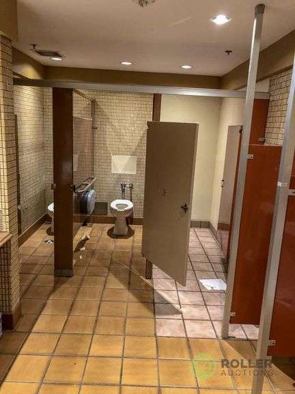 (9) Metal Bathroom Stalls - Roller Auctions