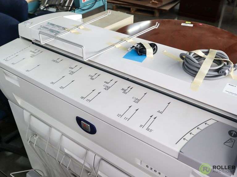 Xerox 6204 Wide Format Printer / Plotter Roller Auctions