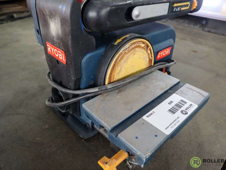 Ryobi BD4600 Belt & Disc Sander, 4" x 6" Roller Auctions
