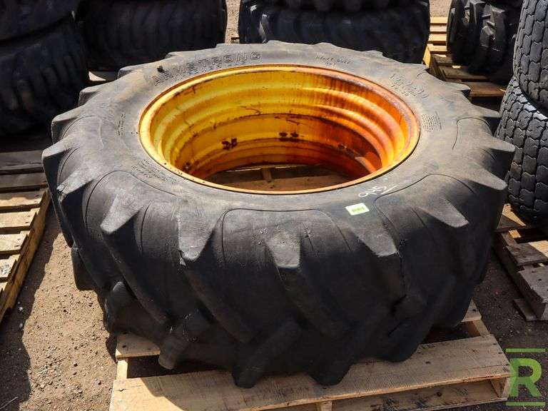 16.930 Tractor Tire with Rim Roller Auctions