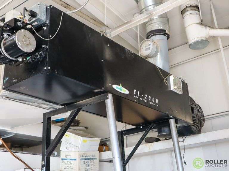 Energy Logic EL200H Waste Oil Heater With 500Gallon Waste Oil Tank