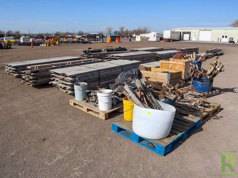 Concrete Curb & Gutter Forms, Consisting of Roller Auctions