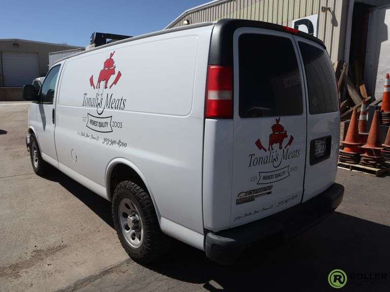 2013 Chevrolet Express 1500 Awd Cargo Van Roller Auctions