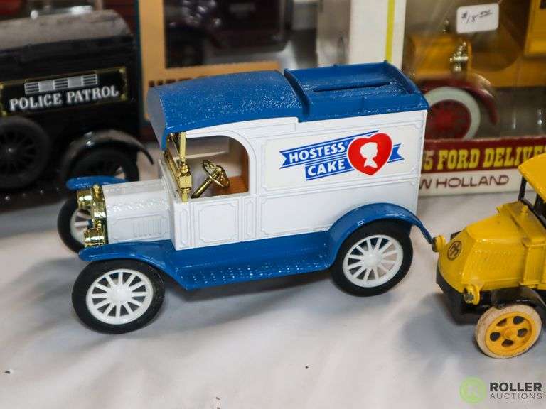 (6) ERTL Diecast Metal Truck Banks Roller Auctions