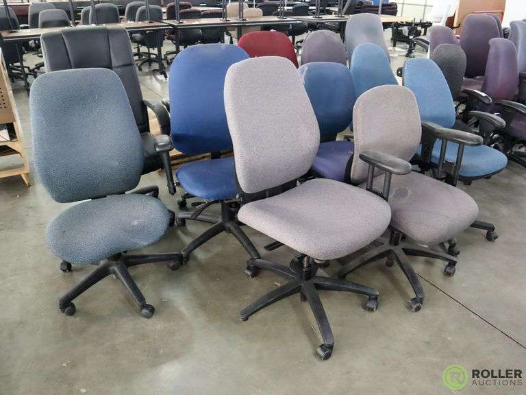 (13) Office Chairs Roller Auctions