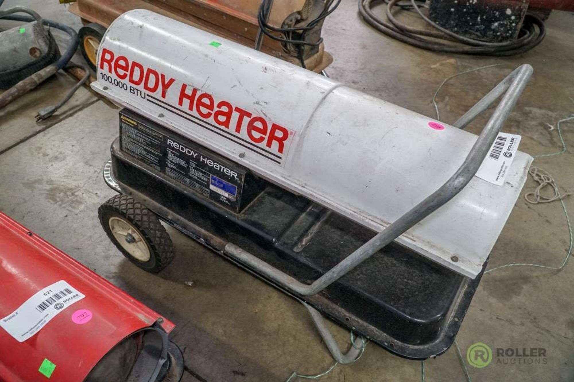 Reddy Heater Tube Heater, 100000-BTU, 9-Gallon Fuel Tank - Roller Auctions