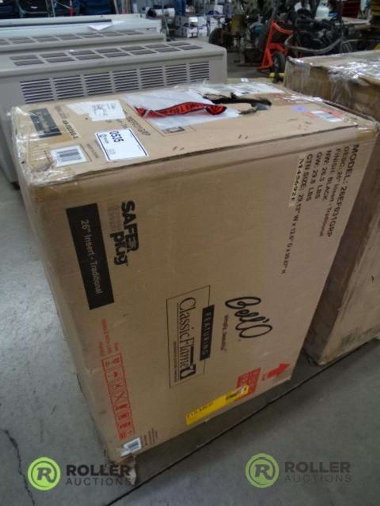 Bello 26EF031GRP Decorative Electric Fireplace - Roller Auctions