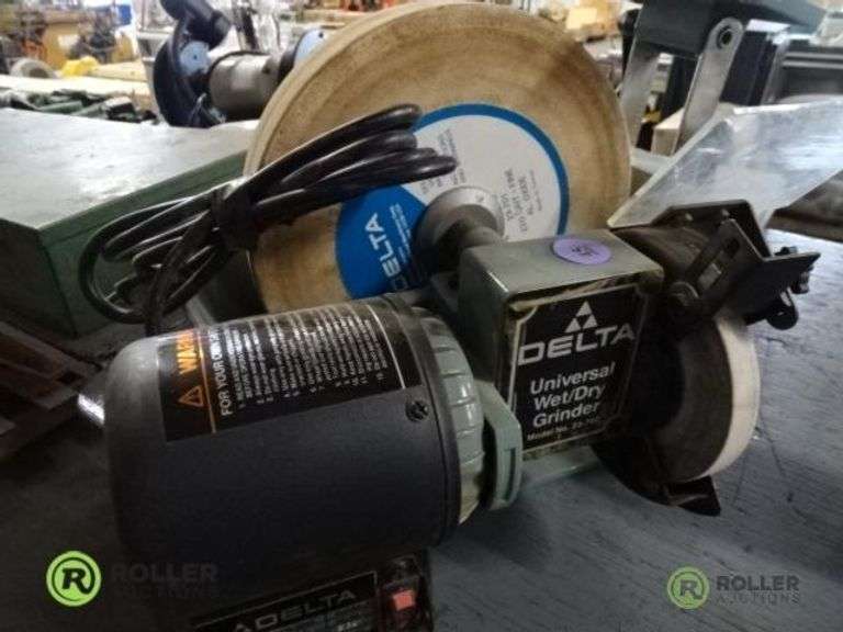 Delta 23700 Universal Wet / Dry Grinder Roller Auctions