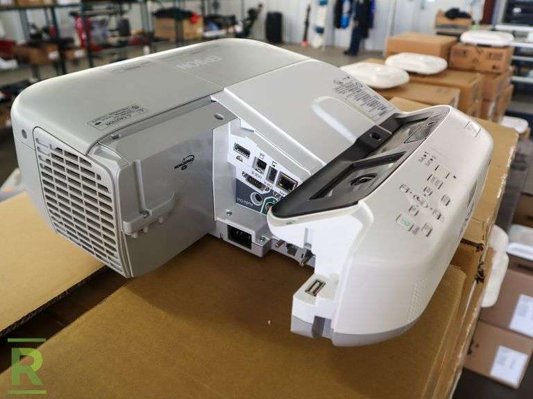 (8) Epson BrightLink 475Wi H453A LCD Projectors Roller Auctions