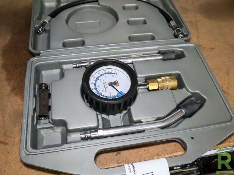 Compression Tester and Central Pneumatic Automatic Compressor Drain Kit