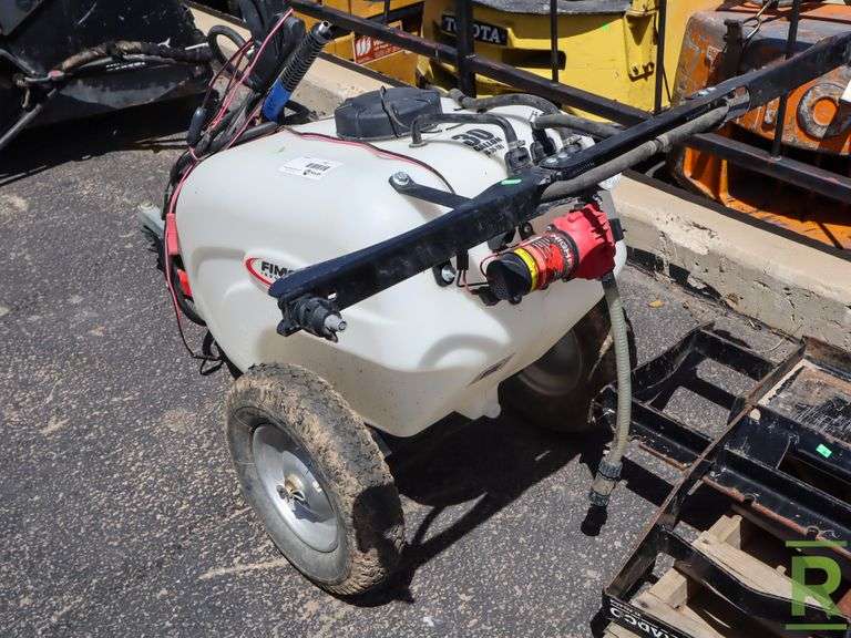 Fimco Industries Towable 30Gallon Sprayer With Motor and Sprayer Gun