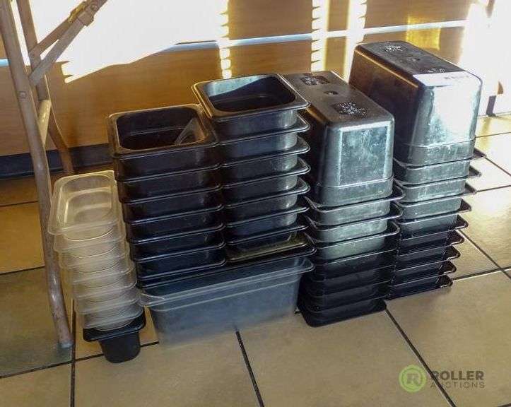 (42) Cambro Plastic Inserts - Roller Auctions