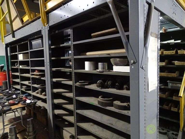(9) Shelving Units of Inventory Roller Auctions