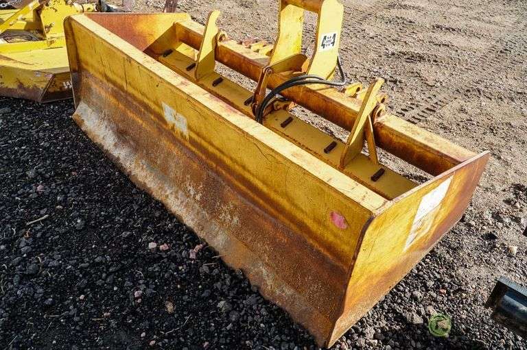 Gannon 7' Hydraulic 3Pt Box Scraper w/ Ripper Teeth Roller Auctions