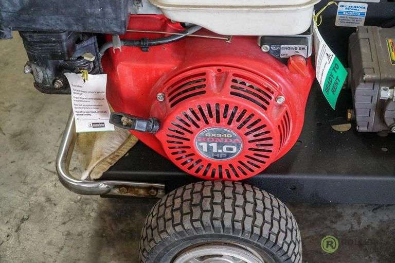 Landa Pressure Washer, Honda 11Hp Gas Engine Roller Auctions