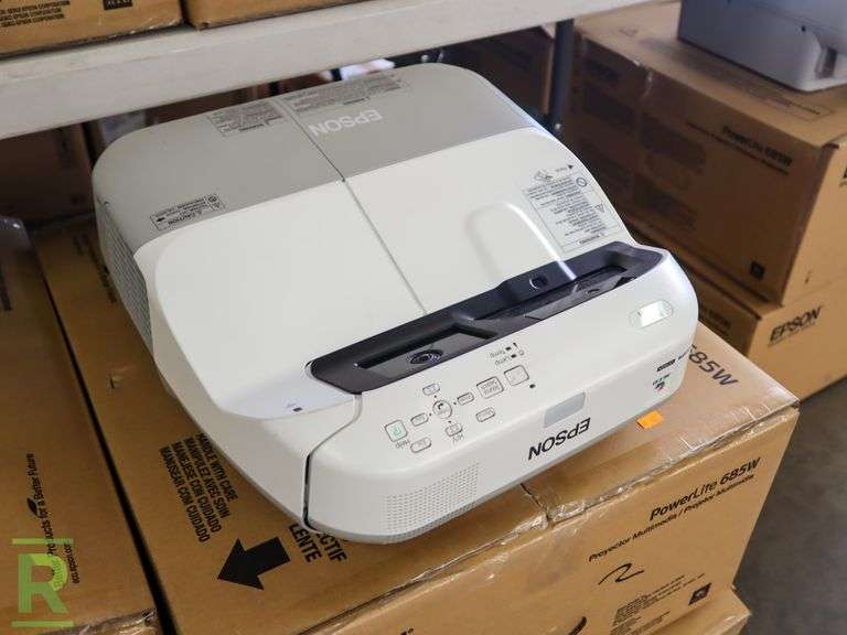 (4) Epson BrightLink 475Wi H453A LCD Projectors Roller Auctions