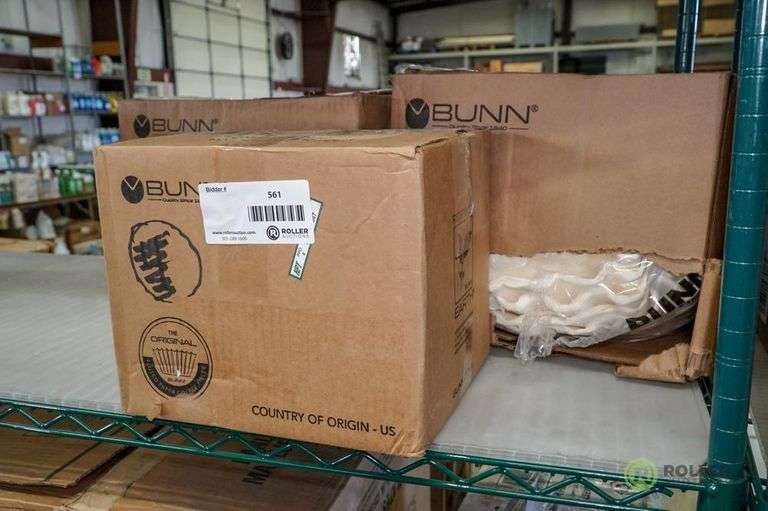 (3) Boxes of Bunn Extra Large Coffee Filters Roller Auctions