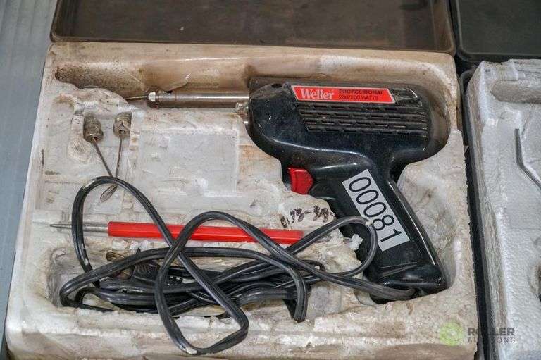 Weller and BluePoint Soldering Guns, 260/200W Roller Auctions