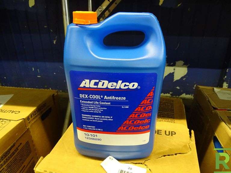 (6) 1Gallon Bottles of AC Delco DexCool Antifreeze Extended Life