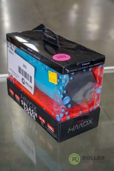 HMDX Splash Zone Bluetooth Speaker - Roller Auctions