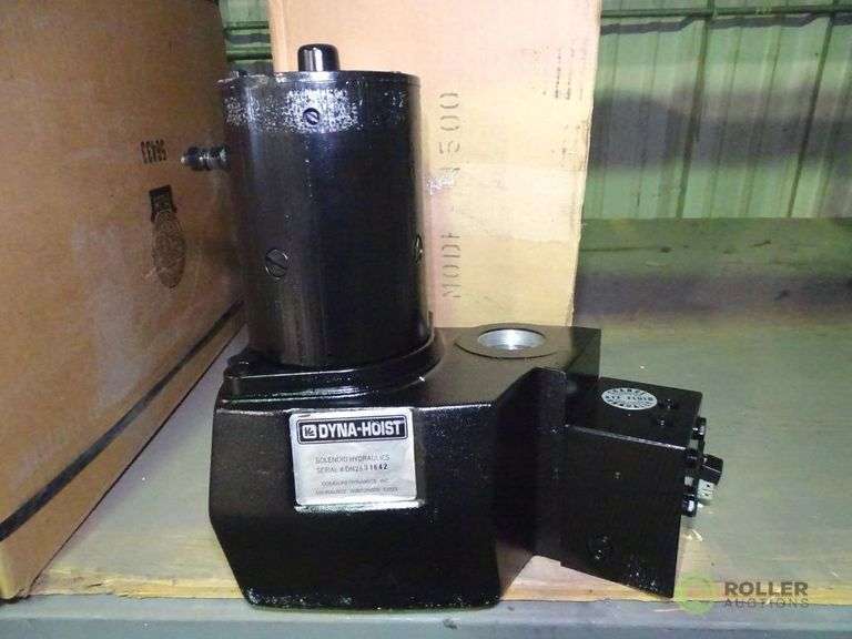(2) Dyna Hoist Solenoid Hydraulic Pumps Roller Auctions