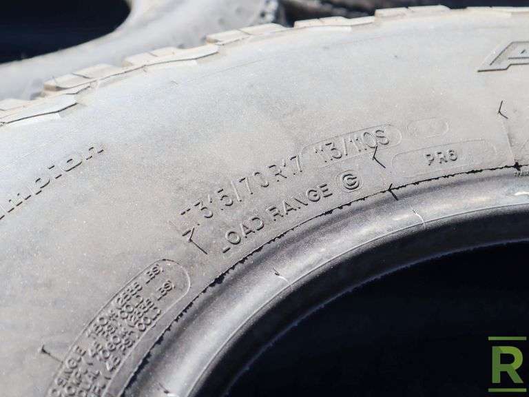 (4) BF Goodrich All Terrain T/A LT315/70R17 Tires - Roller Auctions