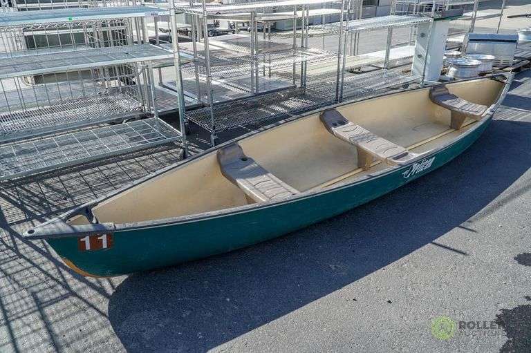 Pelican 15.5 Canoe Roller Auctions