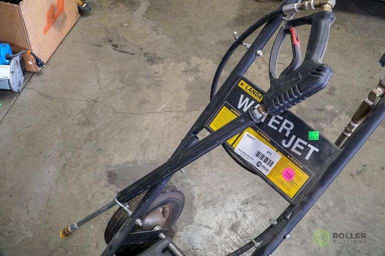 Landa Water Jet 30585 Surface Cleaner Roller Auctions